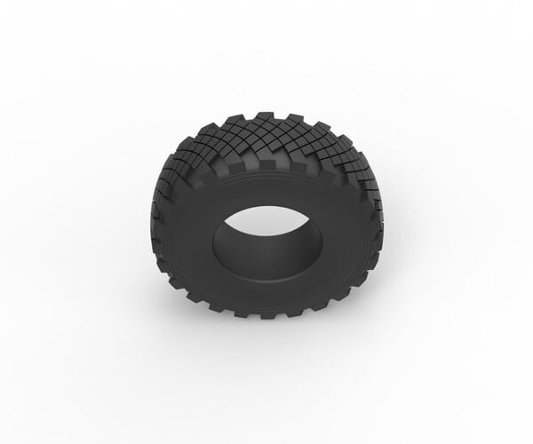 Artstation - 3d Printable Diecast Military Ural Tire Kama-1260-1 Scale 