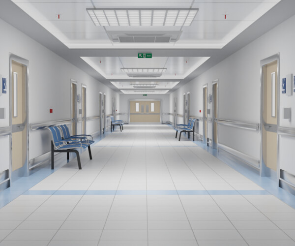 ArtStation - Hospital Corridor | Resources