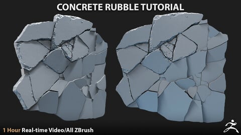 Concrete Rubble Tutorial