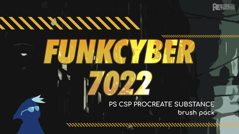 Funkcyber 7022 [Unique Brush Series]