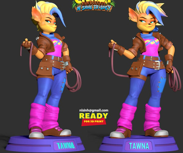 ArtStation - Tawna - Crash Bandicoot Fanart | Resources