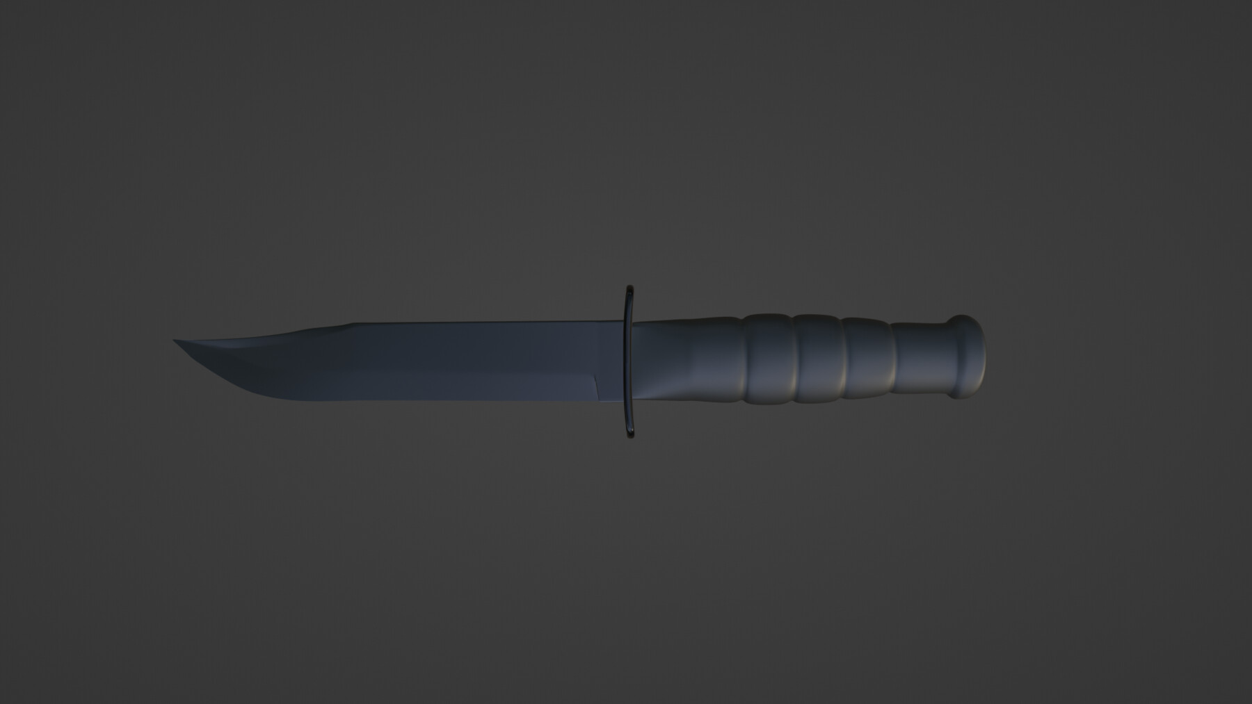 ArtStation - 3D Knife military pbr low poly | Game Assets