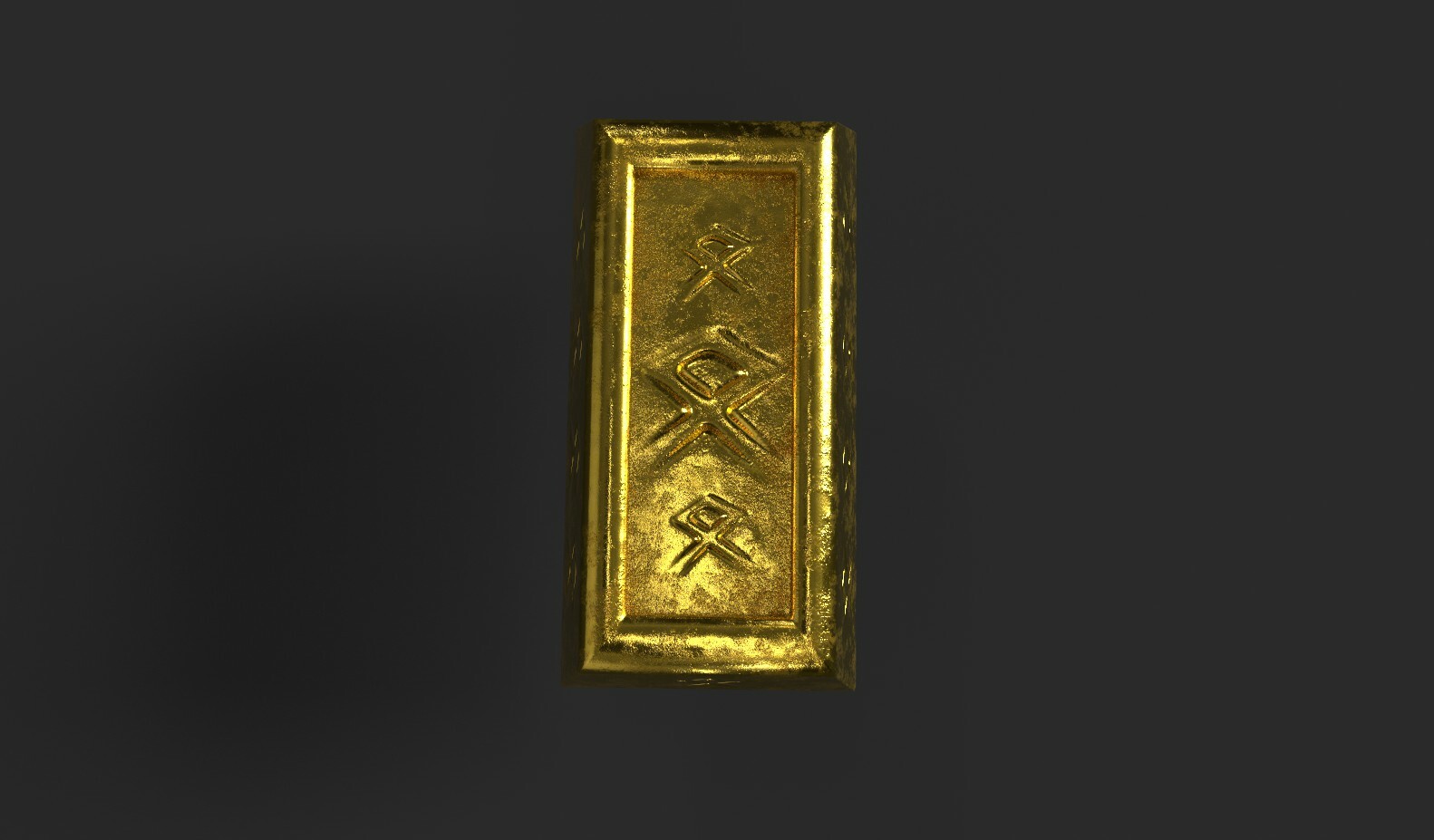ArtStation Gold Bar Game Assets