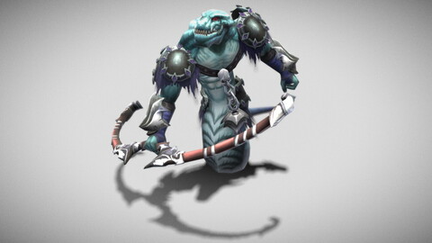 Dungeon Fantasy Monster - Noble Serpent Archer