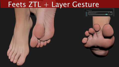Feet ZTL+ Gesture