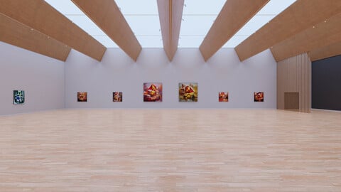Art Museum Gallery Interior 28