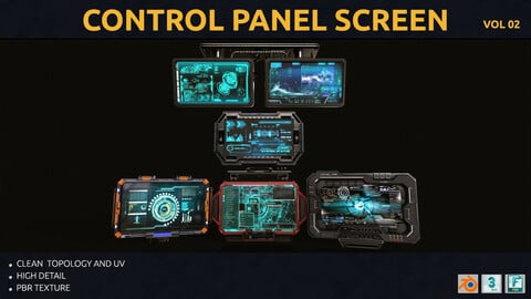 control panel screen - Vol 02