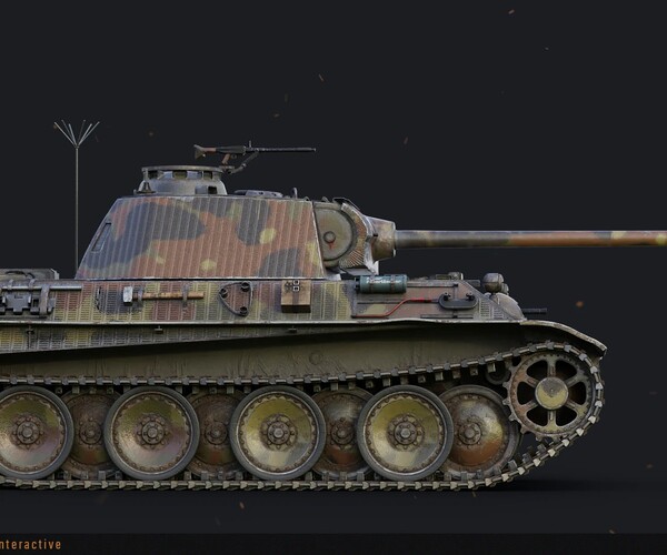 WW2 Tank - IS-2 - Advanced Tank Blueprint in Blueprints - UE