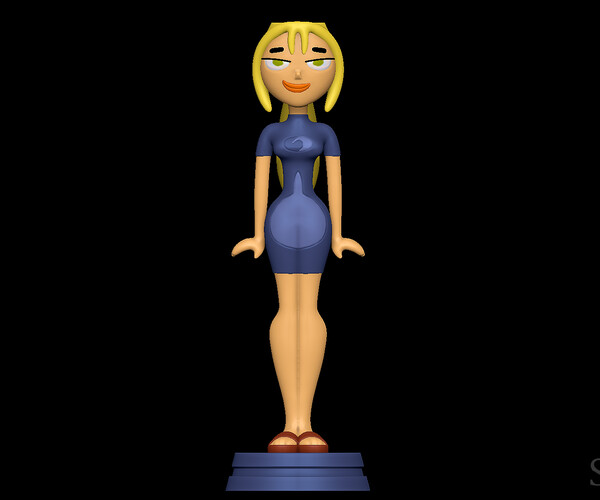 ArtStation - Bridgette Swimsuit - Total Drama 3D print model | Resources