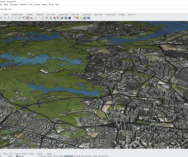 Artstation - Singapore - Topography Terrain 