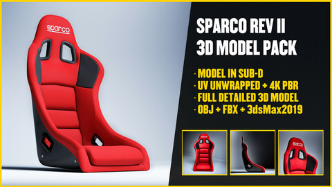 SPARCO REV II 3D Model