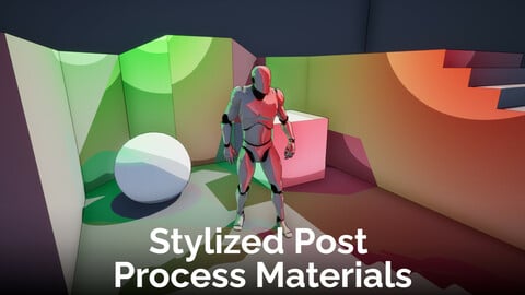 Stylized Post Process Materials