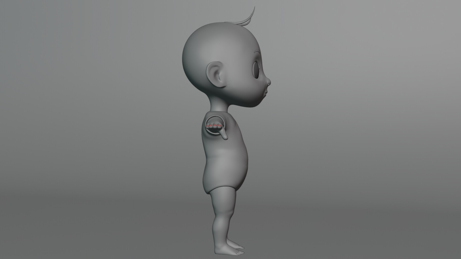 ArtStation - Cartoon Baby - FULLY RIGGED | Game Assets