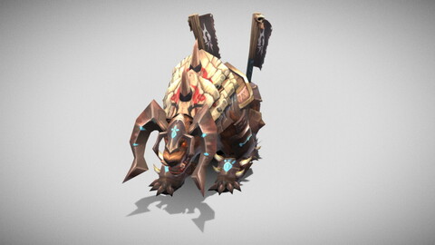 Dungeon Fantasy Monster - Armor Bull