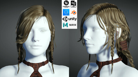 Realistic Hair Braid Realtime Free