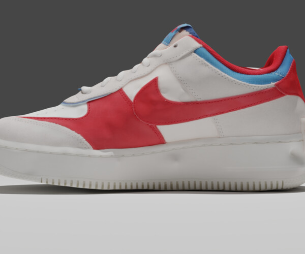 ArtStation - Nike Air Force 1 Low Shadow Sail (W) | Game Assets