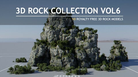 3D Rock Collection vol.6