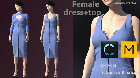 Dress+top Female