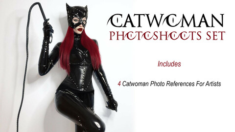 Cat Woman Photoshoot Set
