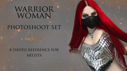 Warrior Woman Photoshoot Set (mix)