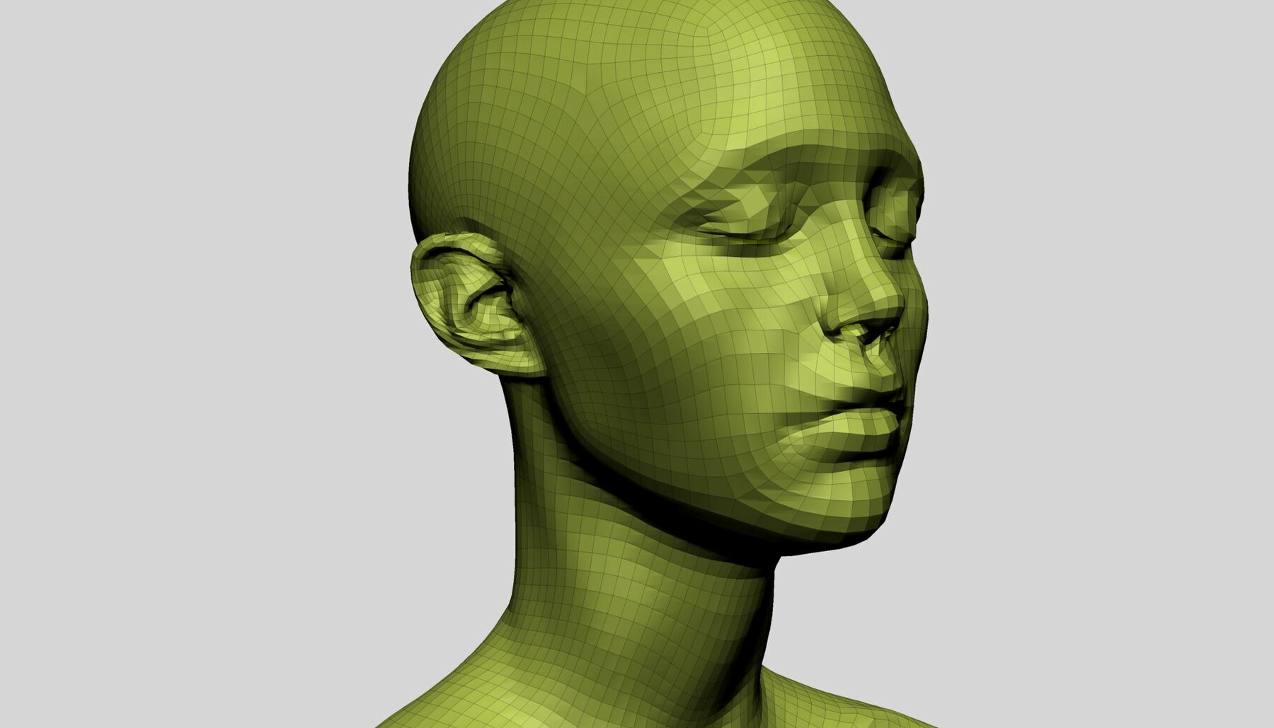 ArtStation - Female Head A | Resources