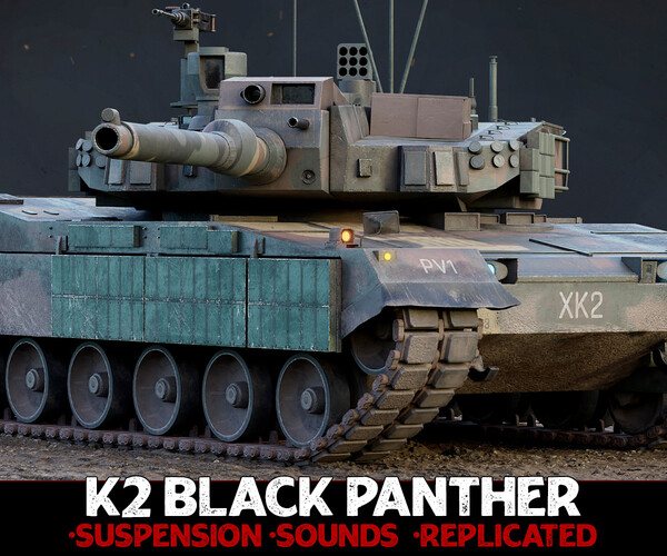 K2 Black Panther - Advanced Tank Blueprint in Blueprints - UE Marketplace