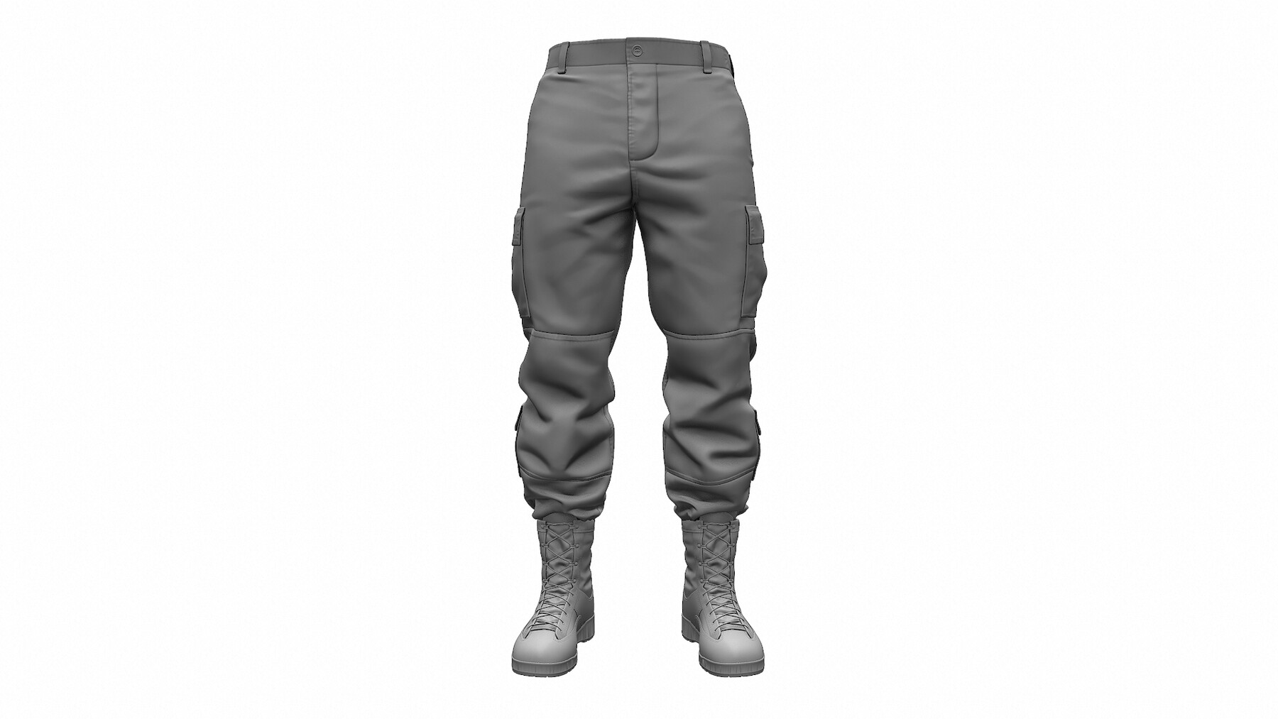 Pantalones militares Modelo 3D $59 - .max .obj - Free3D