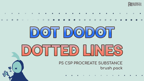 Dot Dodot Dotted Lines [Unique Brush series]