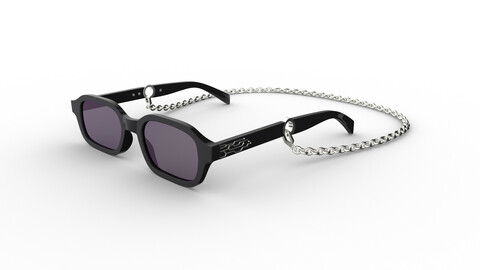 Vitaly Mainframe Sunglasses 3D model