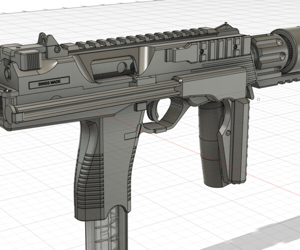 ArtStation - [CAD] MP9 | Resources