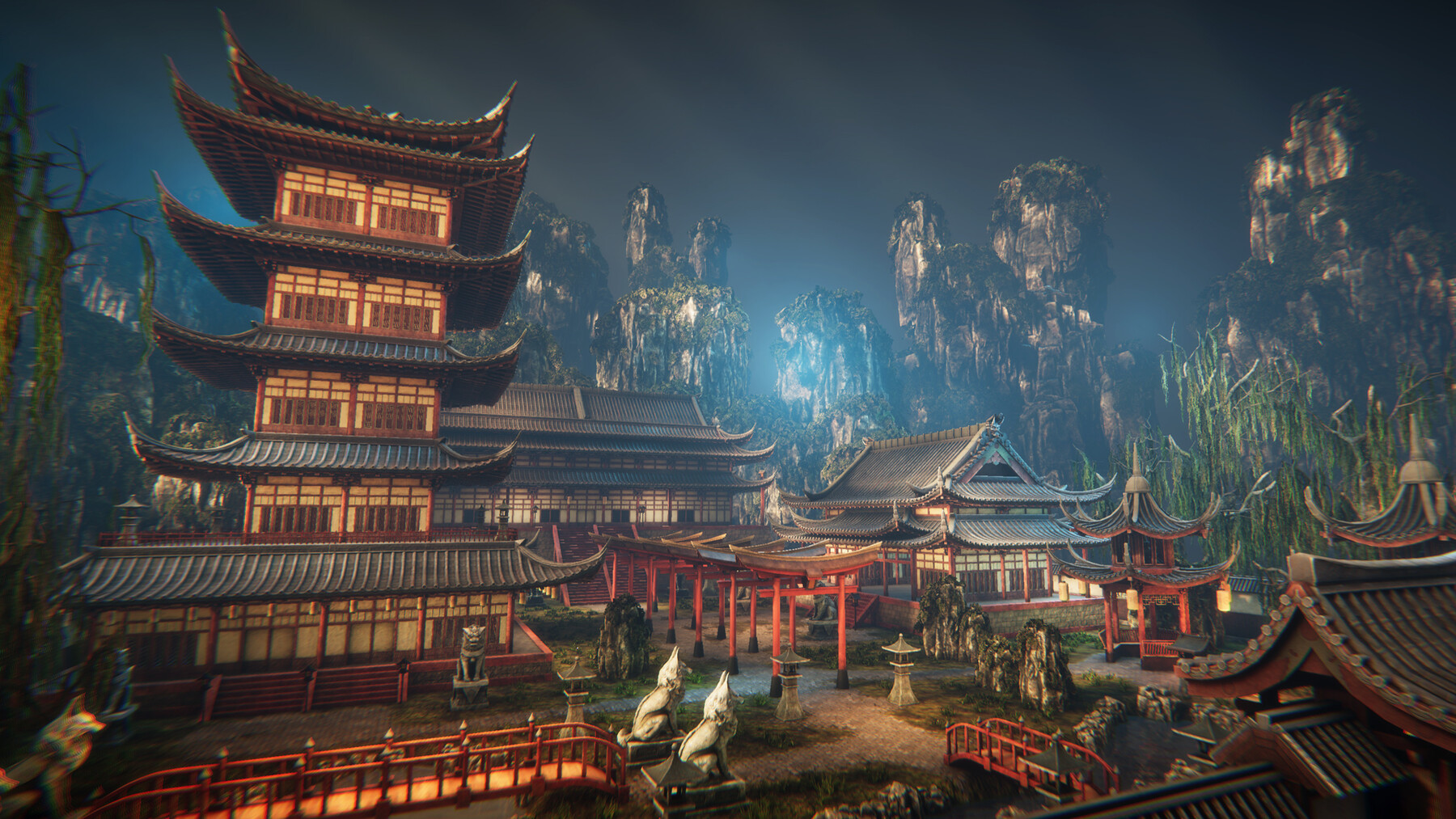 ArtStation - Asian architecture | Game Assets