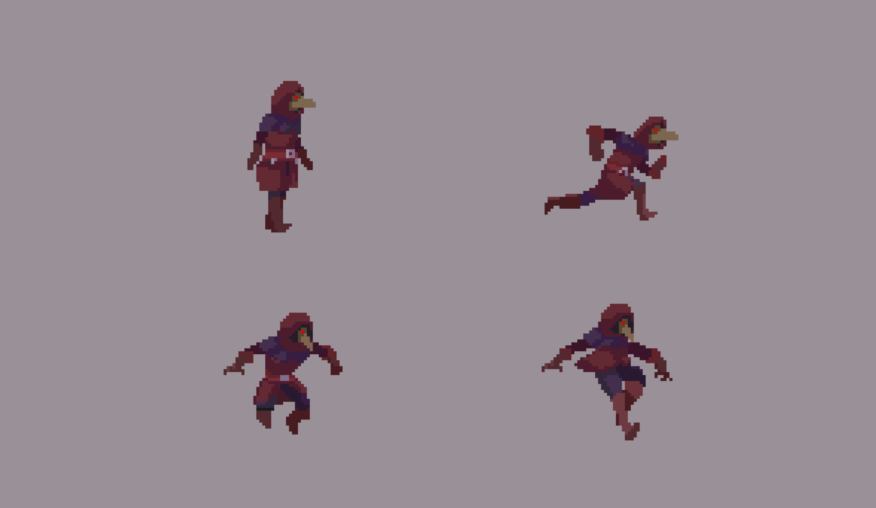 Warrior Sprite Sheets Pixel Art Pack 2 