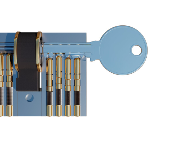 ArtStation - Cross-Section of Door Lock | Resources