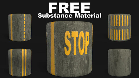 Free Asphalt Substance Material