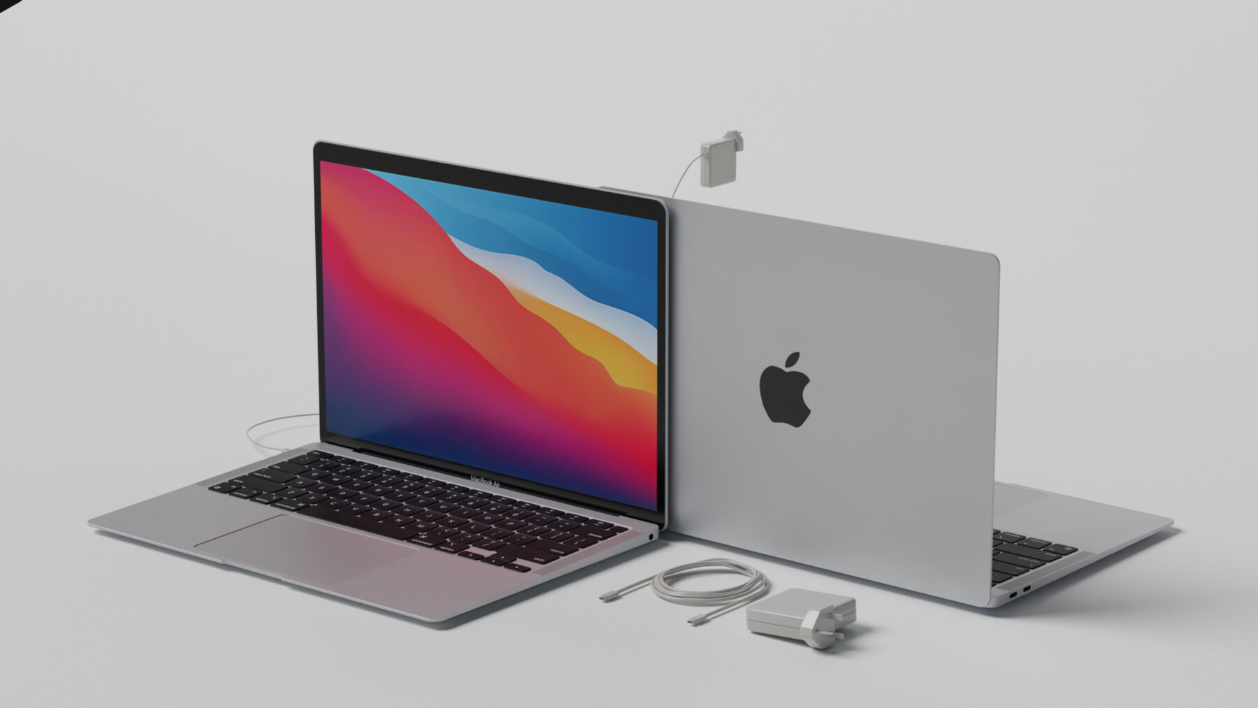 Apple MacBook PRO charging adapter 3D model