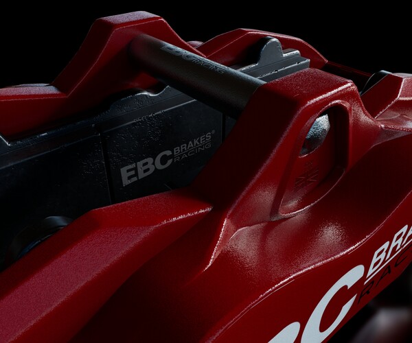 ArtStation EBC brake caliper Resources
