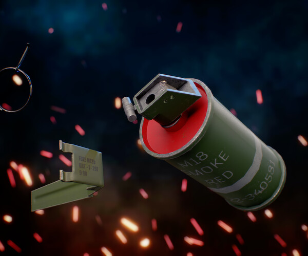 CoD WW2 M18 Smoke Grenade by Portugueseotaku on DeviantArt