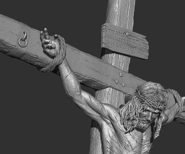 ArtStation - Jesus Crucifixion files for 3D Print | Resources