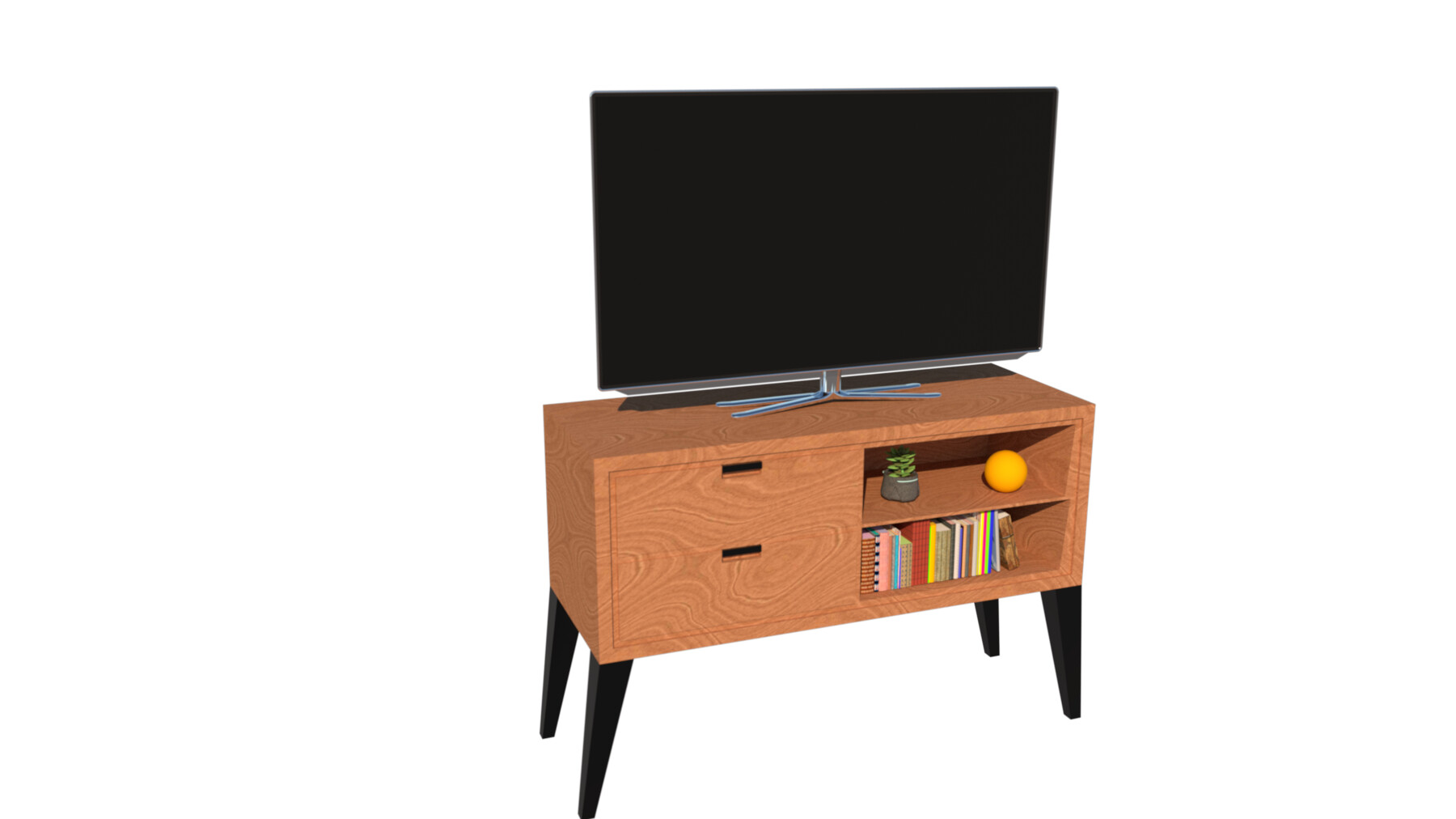 ArtStation Classic Woody Tv stand Resources