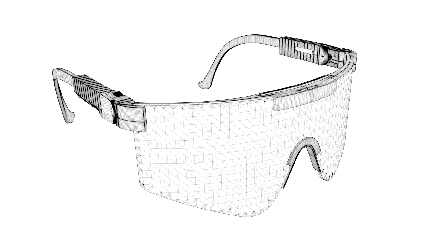ArtStation - Pit Viper sport glasses 3D Model, Fashion Pit Viper