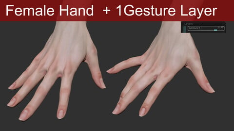 Female Hand Gesture