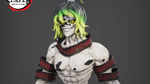 Demon Slayer : Gyutaro Shabana 3D print model