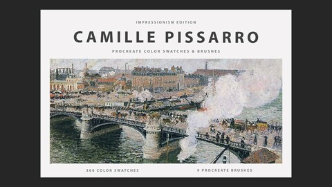 Camille Pissarro's Procreate Brushes & Color Swatches