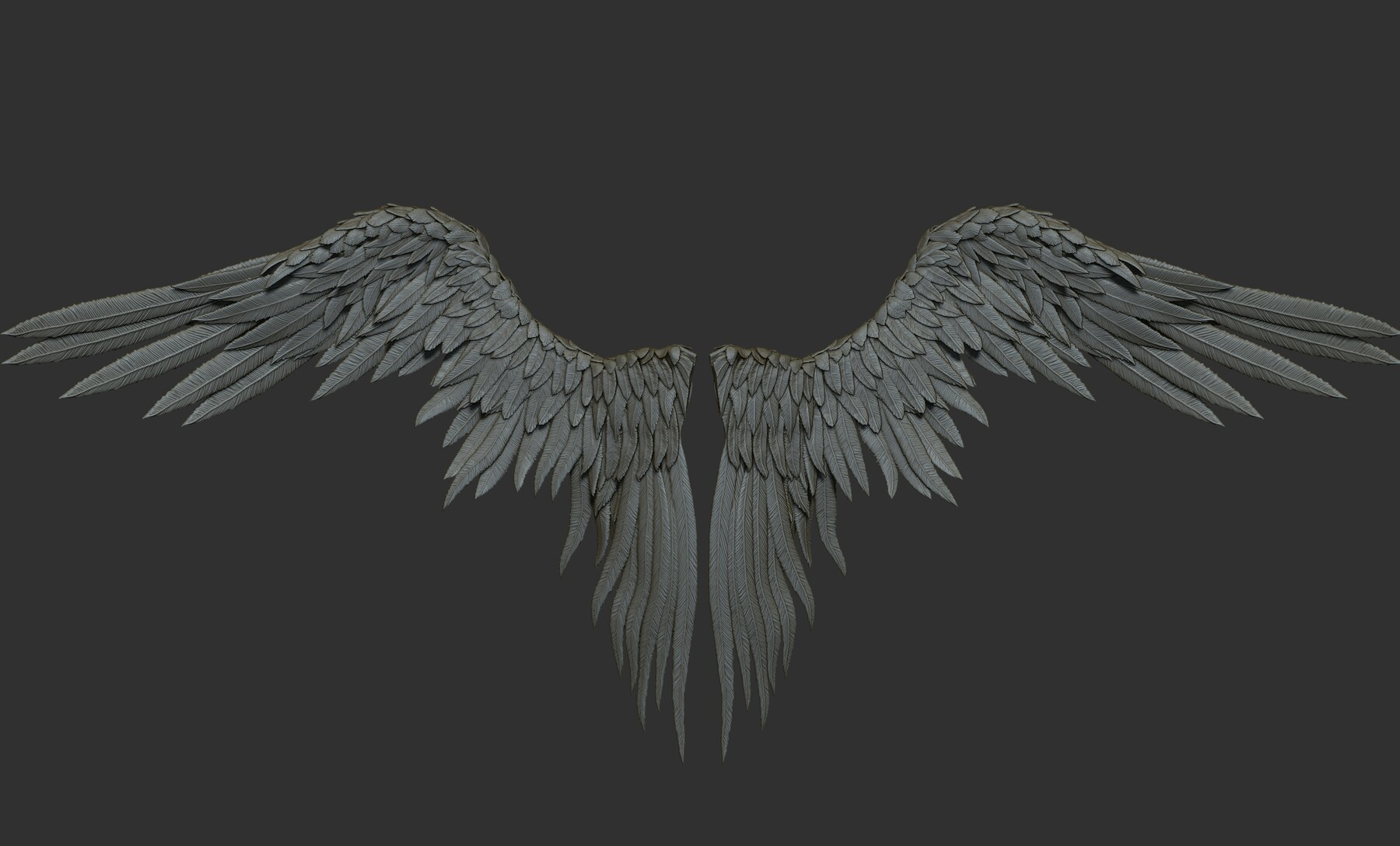 ArtStation - 11 Wings 3D model ZTL,OBJ,STL | Resources