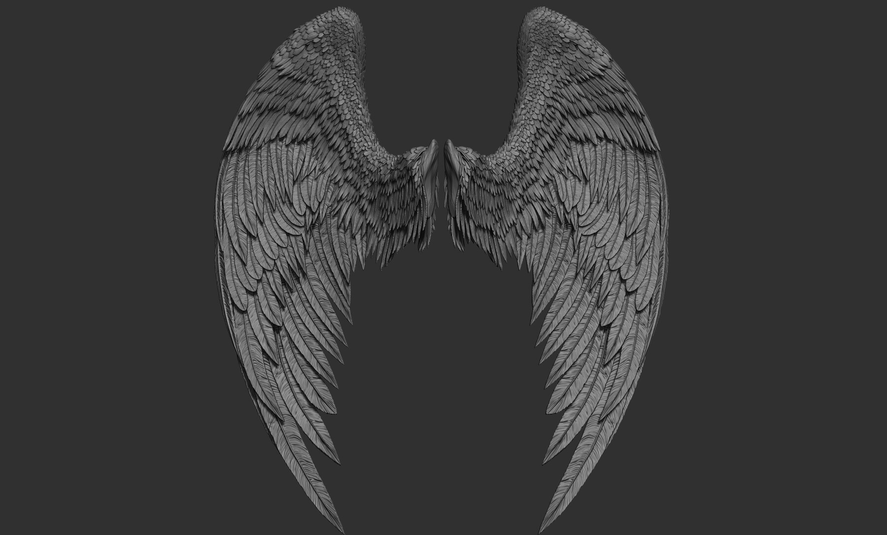 ArtStation - 11 Wings 3D model ZTL,OBJ,STL | Resources