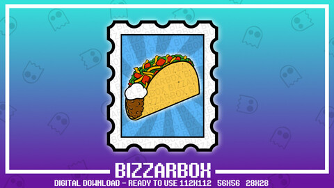 Twitch Emote: Taco Stamp