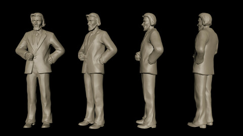 ArtStation - man statue model | Resources