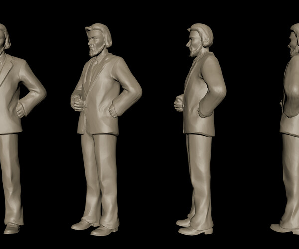 ArtStation - man statue model | Resources