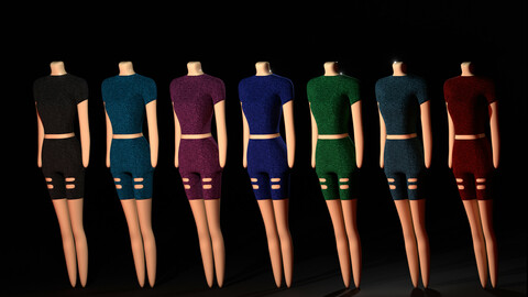 Casual Outfit -  Clothing Series 1.7 - .blend file - with Mannequin Model FREE
