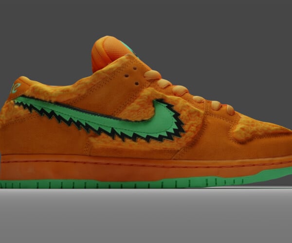 ArtStation - Nike Dunk Low Louis Vuitton